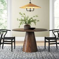 Ensemble de table à manger moderne en bois massif écologique de style Wabi-Sabi, 8 chaises, pieds en métal, meubles adaptés aux appartements