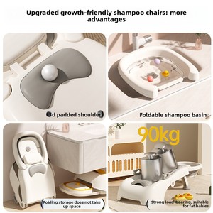 Coussin de bain pliable multifonction antidérapant et inodore pour enfants, support pour bébé, accessoire domestique pour enfants - Product Image 3