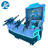 Machine de jeu de tir d'arcade à 2 joueurs 3D à pièces Fabriqué en Chine Langue anglaise Garantie 1 an