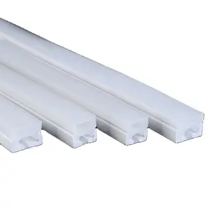 Usine vente en gros, différentes tailles, diffuseur de lumières au néon LED tubes en caoutchouc de silicone flexibles