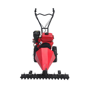 Tondeuse à gazon professionnelle autotractée à essence 4 temps, coupe à fléaux, éjection arrière, hauteur de coupe max. 100 mm - Product Image 2