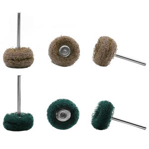 Minitaladro abrasivo, almohadilla de fregado, rueda de pulido de fibra con vástago de 3mm para <span class=keywords><strong>Dremel</strong></span>, conjunto de <span class=keywords><strong>accesorios</strong></span> de herramientas rotativas - Product Image 6