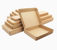 Emballage avec plateau intérieur, boîte de raquette de padel, coffret cadeau, boîte aux lettres, carton ondulé, dossiers, recyclable, gaufrage