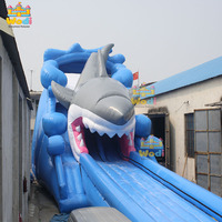 Parque Acuático Inflable Extremo con Tecnología Antidesgarro de Tiburón para Parques Acuáticos