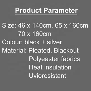 Giá bán buôn Ngân Sách thân thiện với kích thước tùy chỉnh di động dễ dàng phù hợp bấm vào xe dù để che nắng tạm thời xếp li Rèm cho cửa sổ xe - Product Image 3