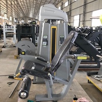 Appareil de musculation professionnel pour extensions de jambes, en acier, à charge par broches