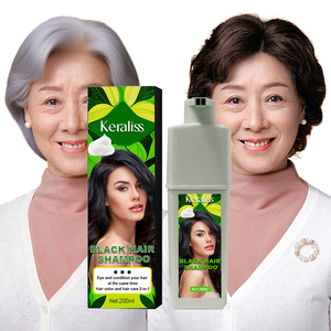 Crème colorante pour cheveux Joynna, henné permanent professionnel, sans ammoniaque, biologique, anti-allergique, shampooing, couvre 100% les cheveux gris, nourrissant - Product Image 1