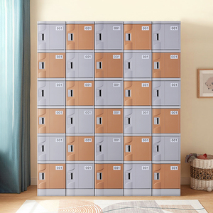 Modern Style High School Locker Colorful Plastic Cabinet for Golf Bag Storage Lockers with Barra Code Locker <b>Smart</b> - Product Image 3