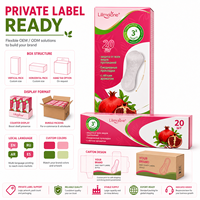 Serviettes hygiéniques jetables en coton biologique super absorbantes certifiées CE HALAL pour femmes, usage quotidien, protection contre les fuites