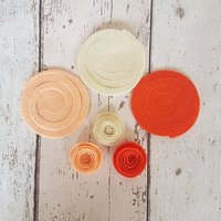 Kit de fleurs en feutre DIY 50 pièces pour la décoration de la maison et des mariages du Nouvel An Couleurs personnalisées Utilisation intérieure/extérieure
