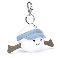 EZBABY Série de pendentifs/ornements britanniques JC Collection de pendentifs en peluche Jouets tendance en coton PP Poupées avec détails du visage Sacs anti-poussière
