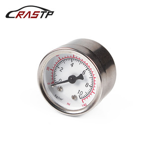 Manómetro Analógico CRASTP 0-140 Psi, Manómetro de Combustible de Aluminio, Instrumento para Automóvil - Product Image 1