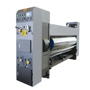 高速切断および印刷機カートンボックス用2色フレキソ印刷機