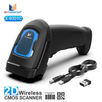 Lector de Códigos de Barras Inalámbrico 2D Xincode, Escáner de Códigos de Barras USB 2.4G Portátil, Lector de Códigos QR, Pistola Escaneadora de Códigos de Barras 1D, Compatible con IOS
