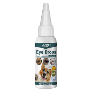 Gocce oculari a marchio privato per cani e gatti, rimuovono le tracce lacrimali, alleviano il <span class=keywords><strong>prurito</strong></span> oculare, gocce detergenti delicate. - Product Image 1
