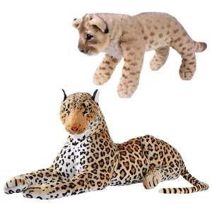 Wholesale Custom Plush Animal Leopard Competitive Price Custom Leopard Plush Toy Doll
