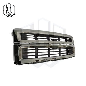 Nouvelle calandre de pare-chocs avant 23259621 pour <span class=keywords><strong>Chevrolet</strong></span> <span class=keywords><strong>Silverado</strong></span> 1500 <span class=keywords><strong>2014</strong></span> 2015 <span class=keywords><strong>Z71</strong></span> Plus Package, cadre chromé ABS, maille noire, vente en gros - Product Image 2