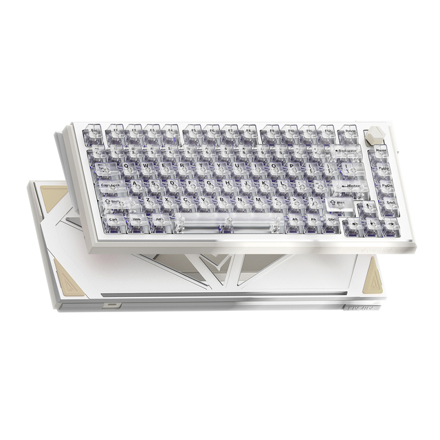 A75 Ultra Mechanical HE Magnetic Switch RT Match 2.0-3 White Dynamic Modes Qian Switch Keyboard RGB Programmable Gaming