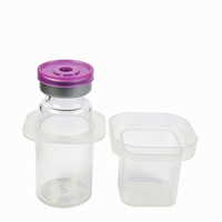 Boîte de rangement rectangulaire épaisse en PP pour poudre lyophilisée personnalisée 3ml/5ml/10ml/20ml, support pour flacon, bouteille Penlin, rangement en plastique