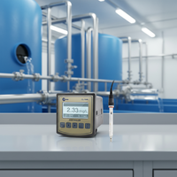 Analyseur de chlore résiduel CL-7600, surveillance du chlore libre dans l'eau avec RS485 et système de dosage, capteur numérique de chlore libre
