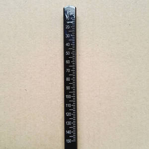 Truck <strong>Tire</strong> Gauge Metal Scale <strong>Black</strong> Aluminum Silver Aluminum Scale or <strong>Chrome</strong>-<strong>plated</strong> Iron Scale - Product Image 5