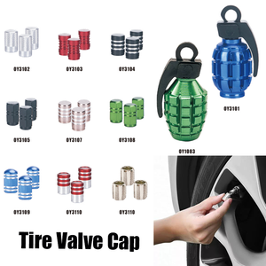 Tappi per Valvole Pneumatici a Forma di Dado, Copertura Valvola Cromata con Parte Superiore Verde, Adattamento Universale per Auto, Camion, SUV, Moto - Product Image 5