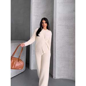 Conjunto de Punto con Detalle de Botones 1565 - Color Hueso - Product Image 1