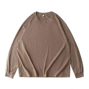 Custom Heavy Fleece ACID Hoody Long Sleeves Warm Regular Fit Spring Digital Printing 3Color Washed Hoodies - Product Image 5