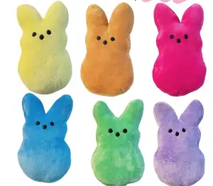 Hot bán phục sinh Bunny đồ chơi nhồi bông Peep Rabbit Búp bê thú nhồi bông sang trọng Bunny sang trọng thỏ đồ chơi