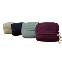 Ensemble de prière musulman imperméable : Robe Mukena et tapis de prière de voyage compact noir premium, écologique, léger et durable