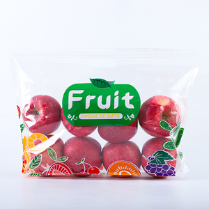 Bulk Customizable Logo Plastic Bags with Handle for Supermarket Produce Department