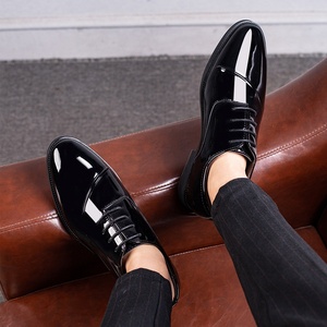Nuove <span class=keywords><strong>Scarpe</strong></span> da <span class=keywords><strong>Uomo</strong></span> in PU di <span class=keywords><strong>Grandi</strong></span> Dimensioni, Formali e Casual, con Lacci, Traspiranti, Antiscivolo, Versatili, per Matrimoni - Product Image 2