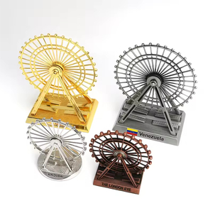 Tùy Chỉnh 3D Toronto Mốc Lưu Niệm Anh <span class=keywords><strong>London</strong></span> Mắt Đu Quay Bánh Xe Thủ Công Mỹ Nghệ Kim Loại Trang Trí Du Lịch Kim Loại Mô Hình - Product Image 5