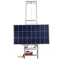 8M Mini-Elektrohebezug für Solaranlagen-Installation Stahldach-Aufzug Sicherheit CE-Zertifiziert für Einzelhandelsbranchen
