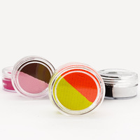 Palette d'eyeliner double couleur 10g activée par l'eau, peinture pour le visage et le corps soluble dans l'eau, maquillage pour Halloween, scène, cosplay, art DIY