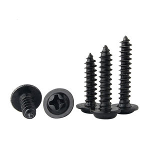 M1.7 M2 M2.3 M2.5 M2.6 M3 M3.5 M4 siyah oksit çelik Phillips gofret başkanı ahşap kafes kafa vidalar - Product Image 2