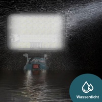 Lampe de travail sans fil 48 LED 60W pour Makita 18V Batterie 2 USB Port de charge Camping Pêche