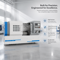 Tour CNC horizontal CK6150, tour à tournage CNC CK6150, tour CNC automatique haute précision pour le traitement des métaux