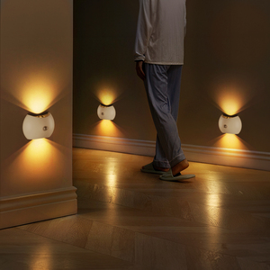 New Designer Modern Minimalist Hot Selling <strong>Sensor</strong> Indoor Bedroom ABS Body Night <strong>Lights</strong> LED Rechargeable Magnetic <strong>Wall</strong> Lamps
