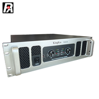 Amplificateur Métallique à Deux Canaux Professionnel 3U XLR Système Audio P-2400S pour Alimentation de Haut-parleurs