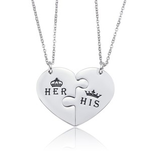 Ensemble de colliers en acier inoxydable <span class=keywords><strong>pour</strong></span> la fête des mères, plaqué or, pendentif cœur d'amour, chaîne à maillons, bijoux <span class=keywords><strong>pour</strong></span> la <span class=keywords><strong>meilleure</strong></span> maman - Product Image 5