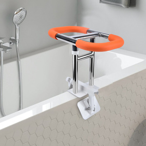 Bathtub Grab Bar Stainless Steel Anti-Slip Handrail For Safety Support In Bathroom - Product Image 1