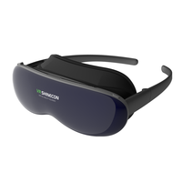 Lunettes de réalité virtuelle SHINECON AR IMAX avec écran 60Hz 1000 Nits, films 3D, écran 4K, lunettes AR/VR pour smartphones Android et iOS