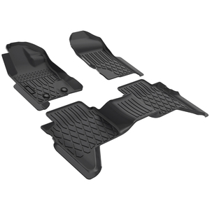 Alfombrillas de coche para <span class=keywords><strong>Ford</strong></span> Ranger 2015-2021 Venta al por mayor 3D TPE Alfombrillas de coche Alfombrillas de maletero Liner de carga Accesorios de <span class=keywords><strong>Interior</strong></span> de coche - Product Image 1