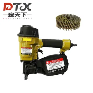 Toit en béton Construction Drive outils de fixation air acier clou Gun side Pallet Coil clou Gun Fence