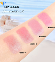 Ensemble de 2 pièces : Rouge à lèvres aux fruits, baume et exfoliant pour les lèvres, ensemble exfoliant et baume pour les lèvres, rouge à lèvres chaud et hydratant + huile à lèvres perlée