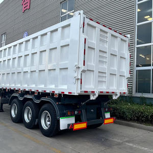 Semi-remorque à benne basculante TONGYA en acier de haute qualité à prix avantageux, capacité de 60 tonnes, 3 essieux - Product Image 5