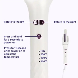 Electric Hair Straightening Beauty Equipment Salon <b>Heated</b> Hair Curler - Product Image 5