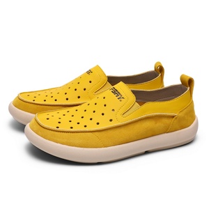Ready to Ship <strong>Men</strong> Faux Suede Sneakers Comfortable Breathable <strong>Slip</strong>-<strong>on</strong> Shoes <strong>Trainers</strong> Walking Shoes Rubber Sole Casual Sneakers - Product Image 3