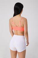 Bas prix femmes Yoga vêtements bout à bout Biker Shorts soutien-gorge vêtements d'entraînement de gymnastique deux pièces Fitness court Yoga ensemble femmes Gym vêtements Kit